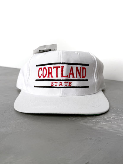 Cortland State 3 Bar Hat 90's
