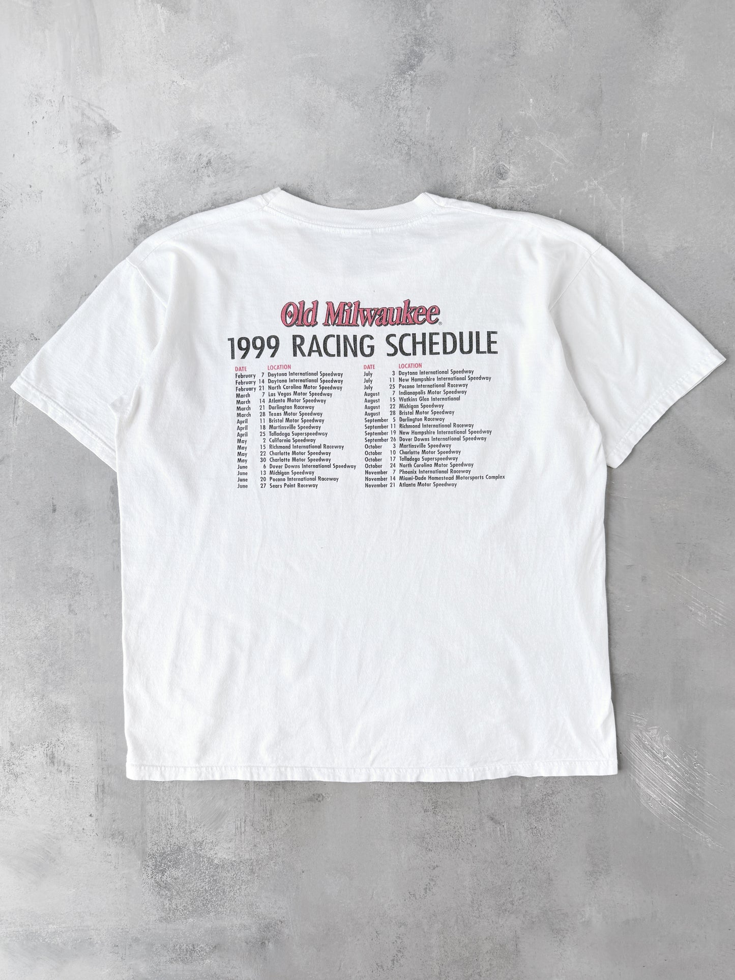 Old Milwaukee Racing T-Shirt '99 - XL