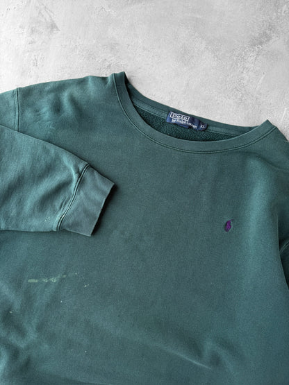 Polo Ralph Lauren Evergreen Sweatshirt 90's - XL