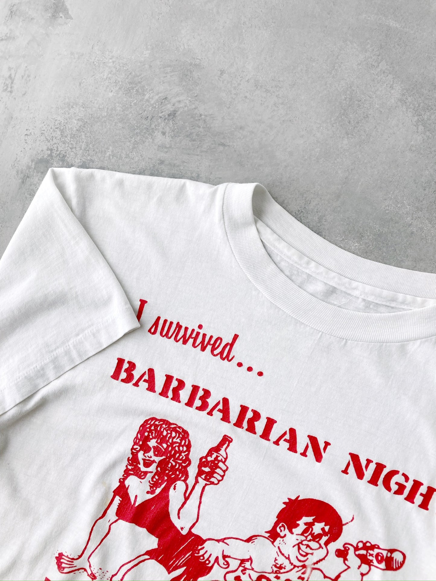 Theta Chi Barbarian Night T-Shirt '86 - Medium