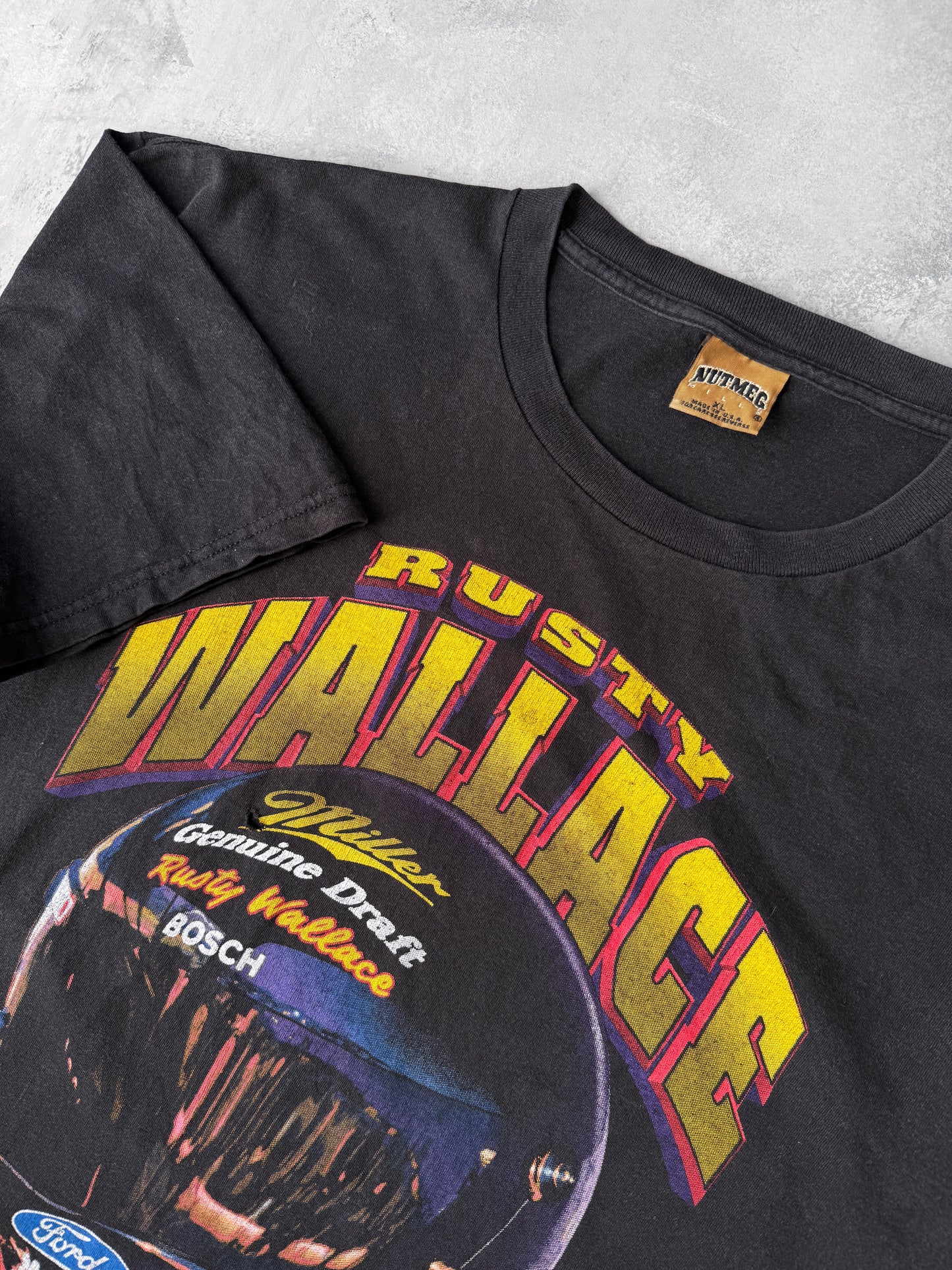 Rusty Wallace Nascar T-Shirt 90's - XL