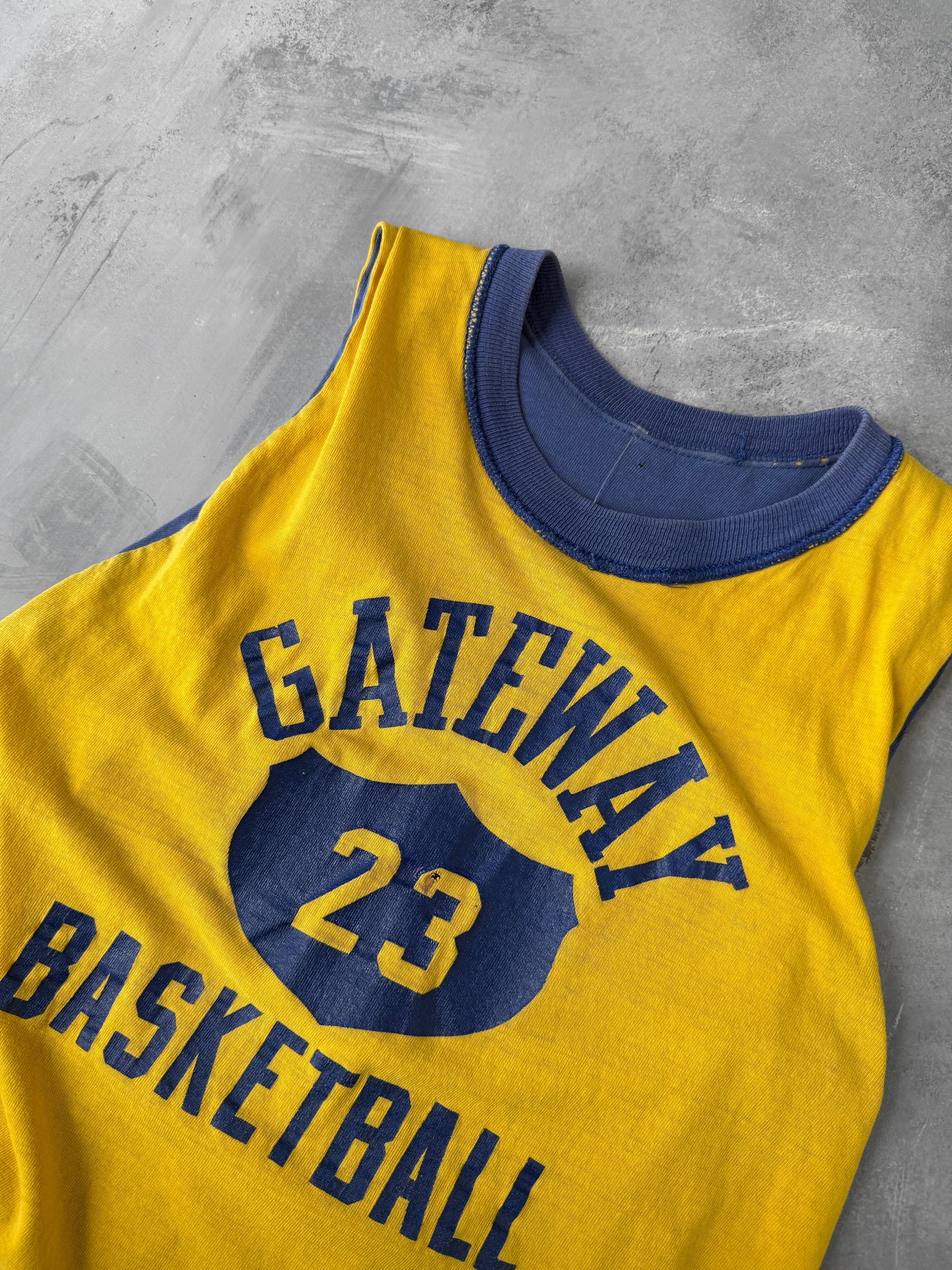 Reversible Basketball Jersey Top 70's - Small