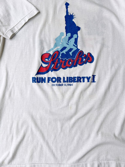 Stroh's Run for Liberty I T-Shirt '84 - Medium / Large