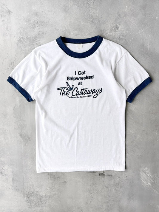 The Castaways Ringer T-Shirt 80's - Small