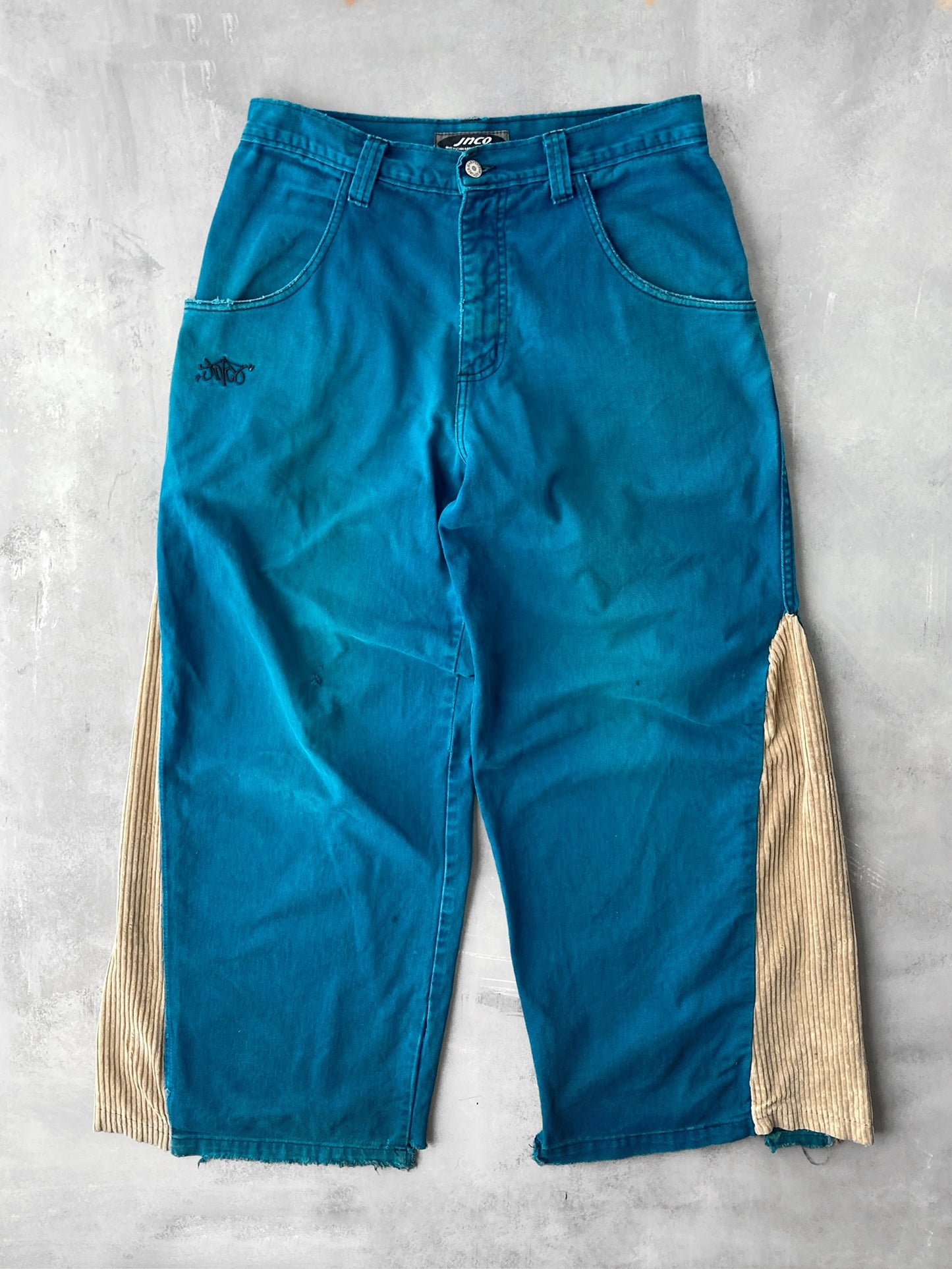 Custom Inset JNCO Jeans 90's - 34x32