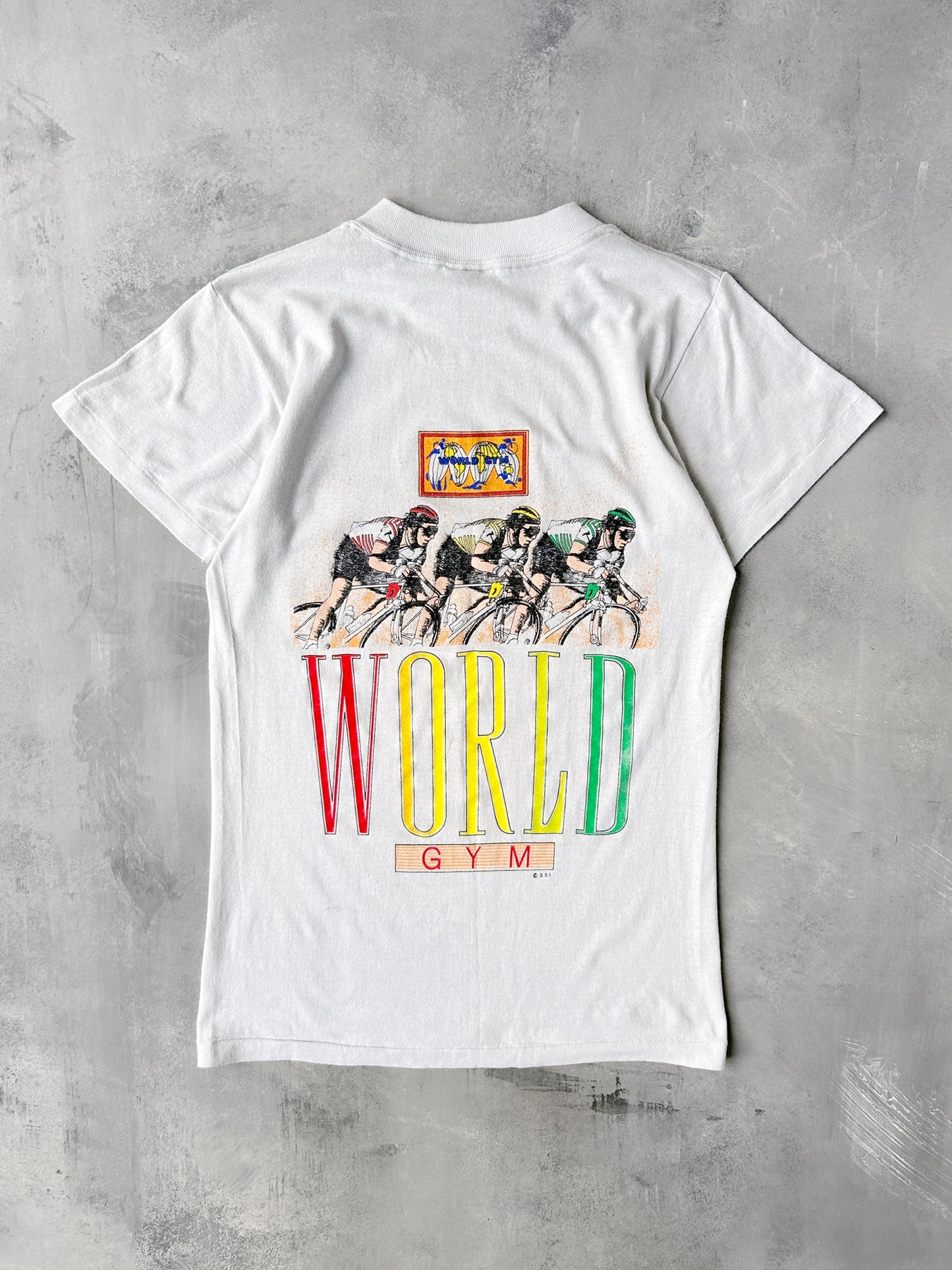 World Gym T-Shirt 80's - Small