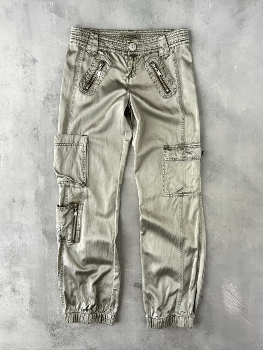 Z. Cavaricci Satin Pants 80's - Size 0