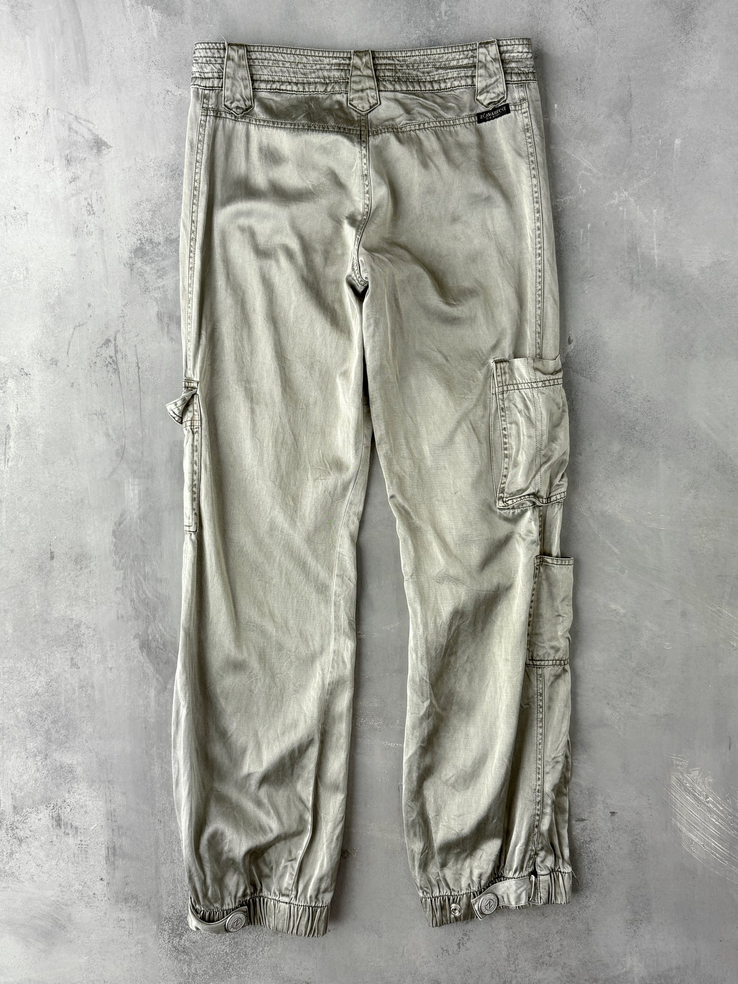Z. Cavaricci Satin Pants 80's - Size 0