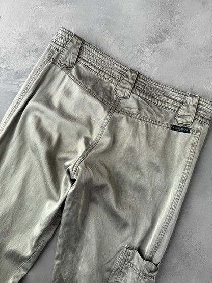 Z. Cavaricci Satin Pants 80's - Size 0