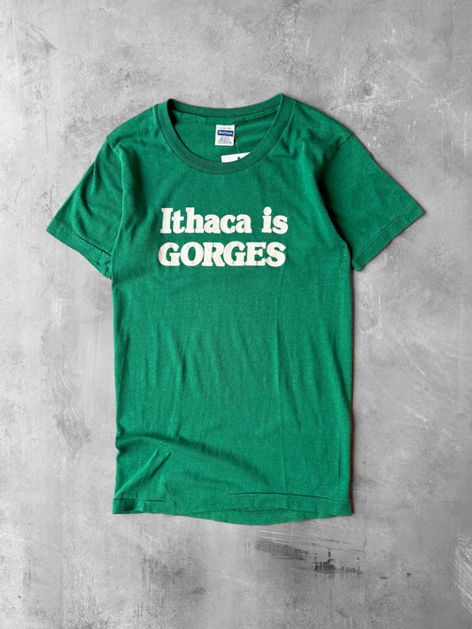 Ithaca is Gorges T-Shirt 80's - XS