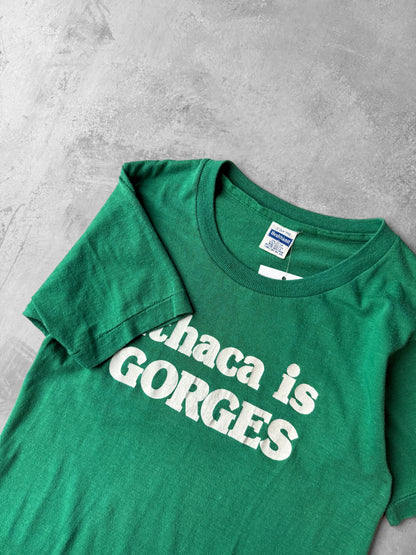 Ithaca is Gorges T-Shirt 80's - XS