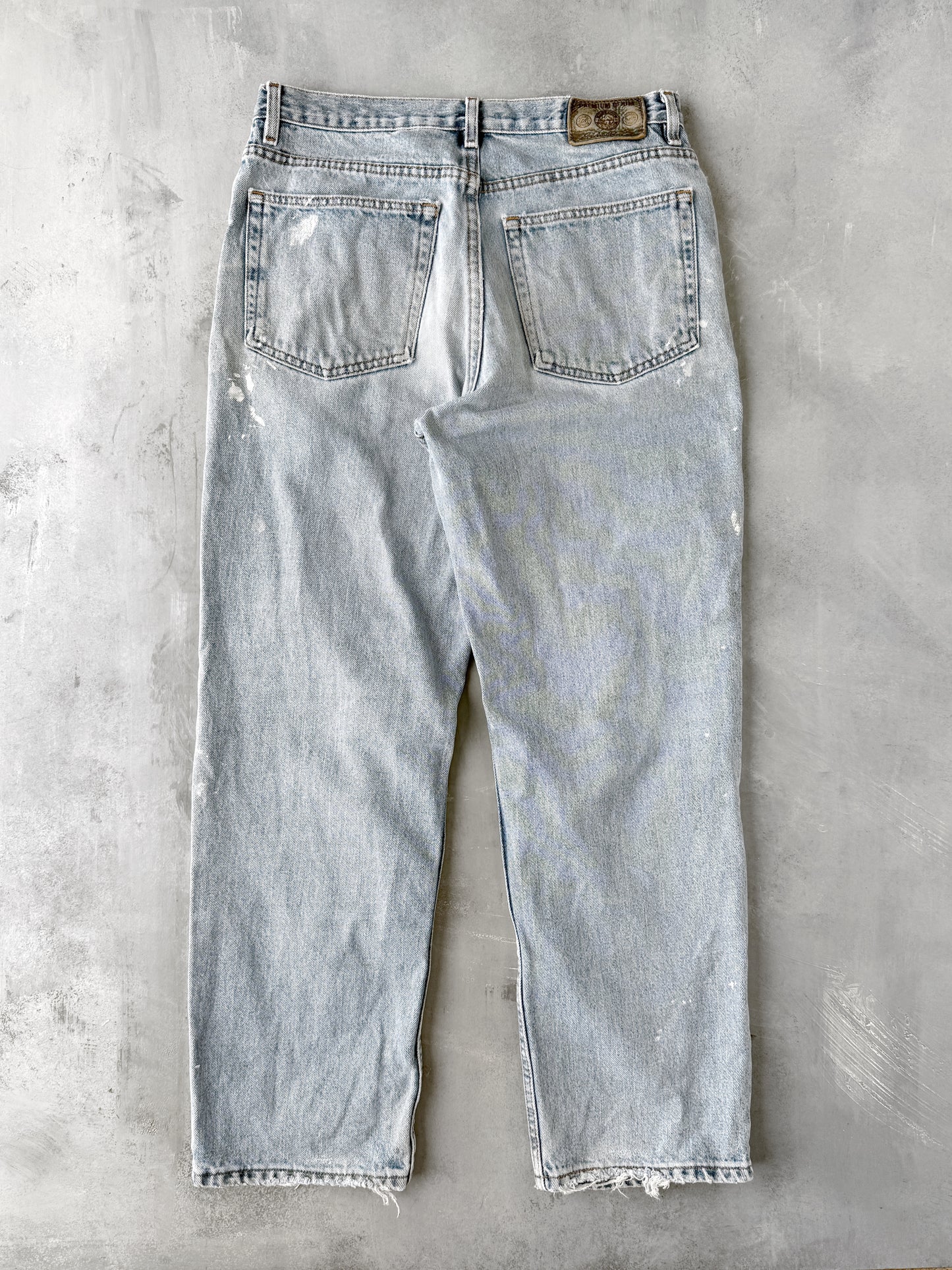 Light Wash Distressed Eddie Bauer Jeans 00's - 31x29