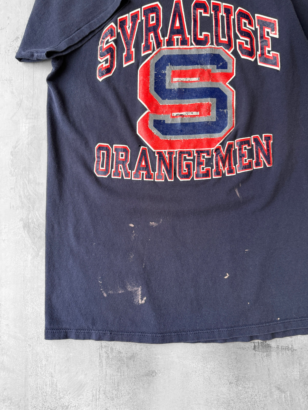 Syracuse University T-Shirt 80's - Large