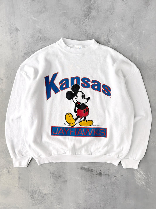 University of Kansas Sweatshirt 90's - XL