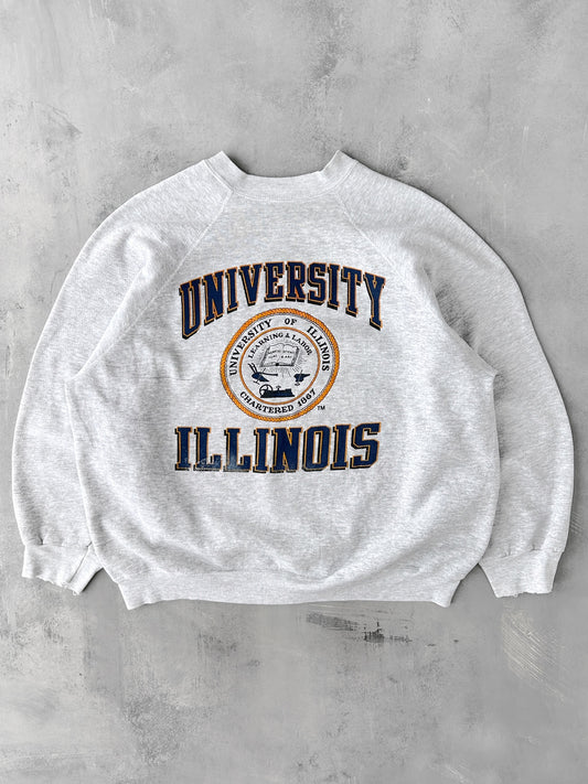 University of Illinois Sweatshirt 90's - XL