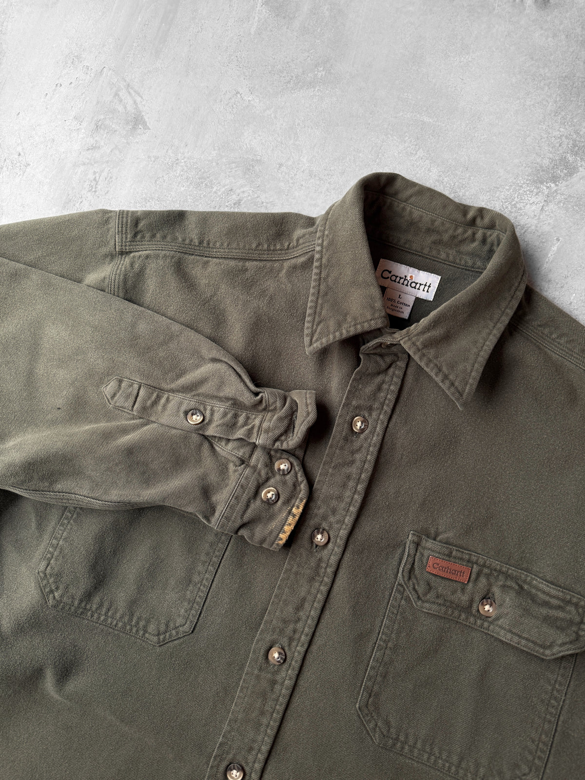 Carhartt Heavy Workwear Shirt - Large