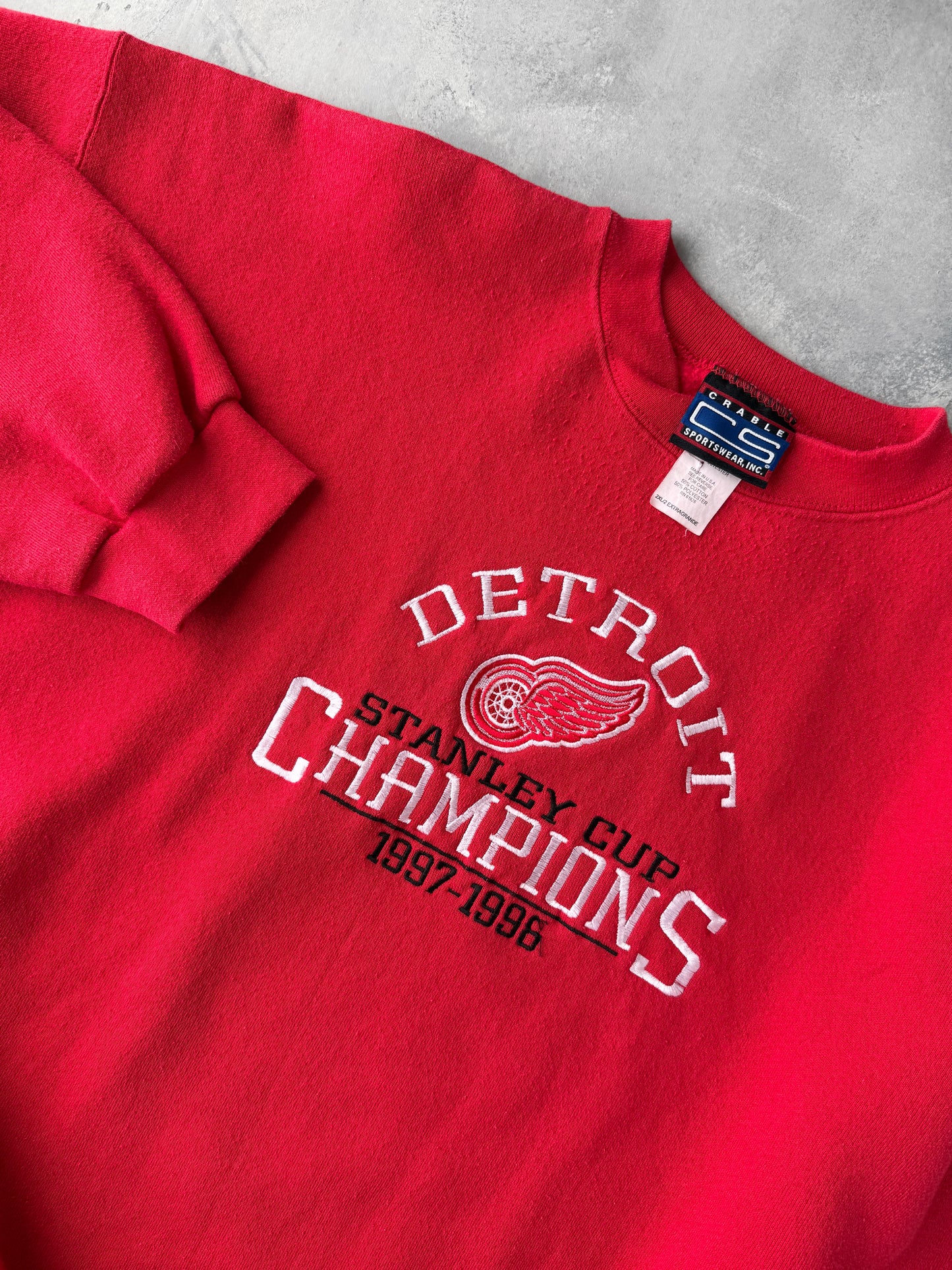 Detroit Red Wings Sweatshirt 90's - XXL