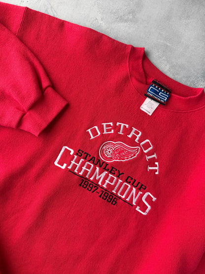 Detroit Red Wings Sweatshirt 90's - XXL