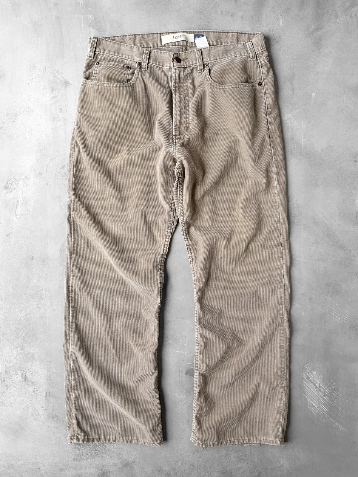 Boot Cut Corduroy Pants Y2K - 35x30