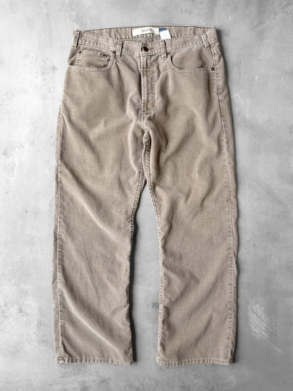 Boot Cut Corduroy Pants Y2K - 35x30