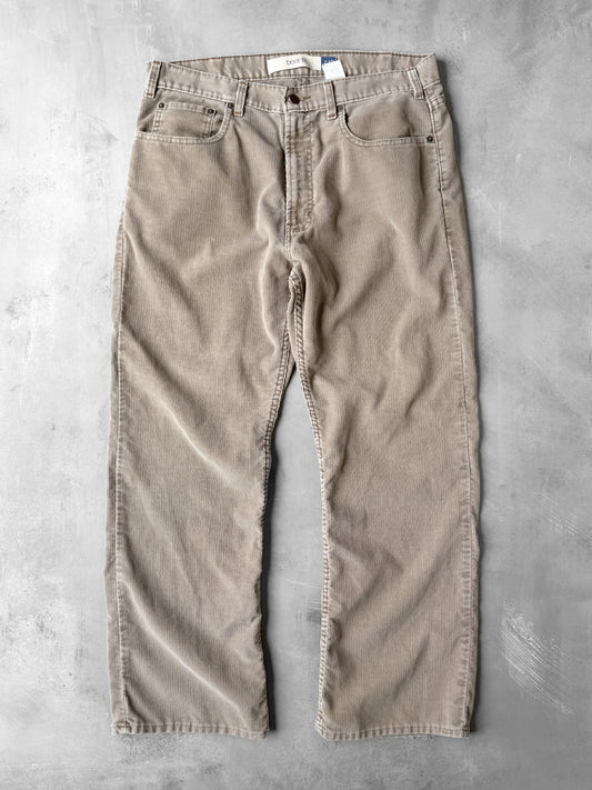 Boot Cut Corduroy Pants Y2K - 35x30
