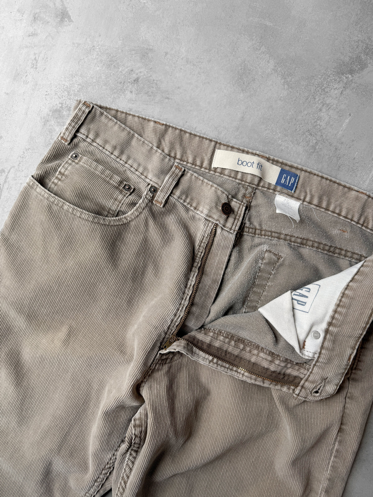 Boot Cut Corduroy Pants Y2K - 35x30