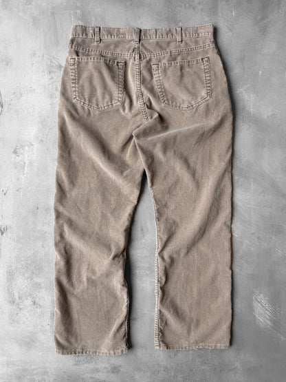 Boot Cut Corduroy Pants Y2K - 35x30