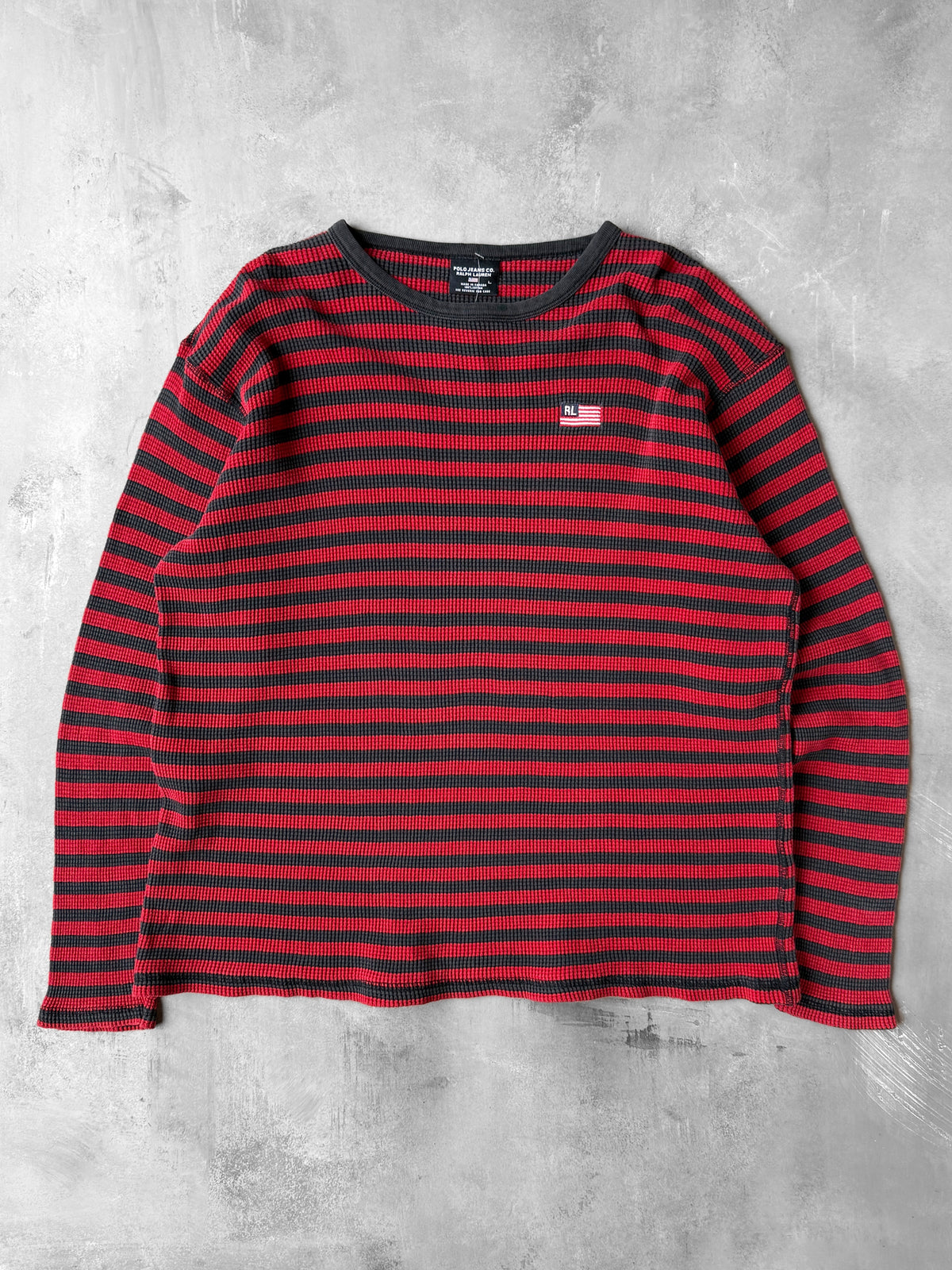 Polo Jeans Co. Thermal T-Shirt Y2K - Large