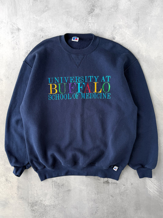 University at Buffalo Medicine Sweatshirt 90's - XL
