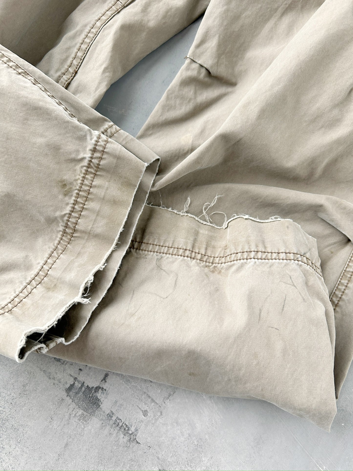 Khaki Cargo Pants '04 - 30/32 x 29