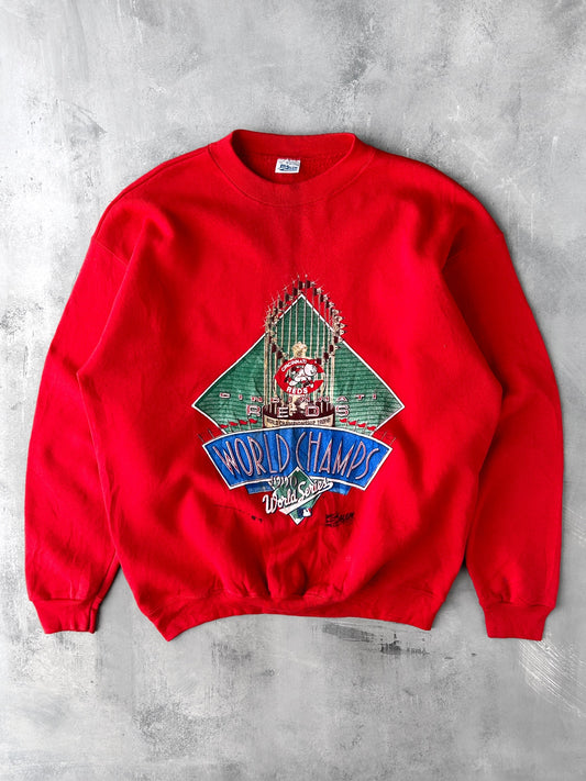 Cincinnati Reds World Series Sweatshirt '90 - XL