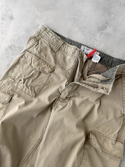 Khaki Cargo Pants '04 - 30/32 x 29