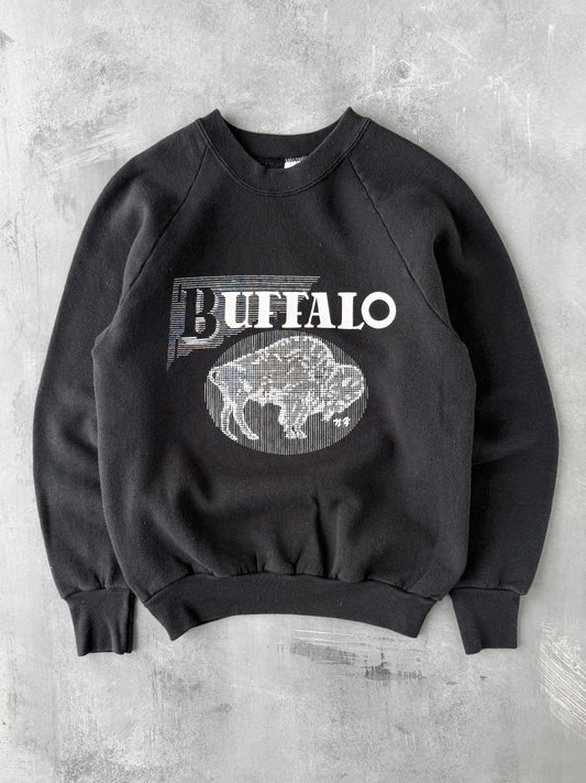Buffalo, NY Sweatshirt 80's - Small