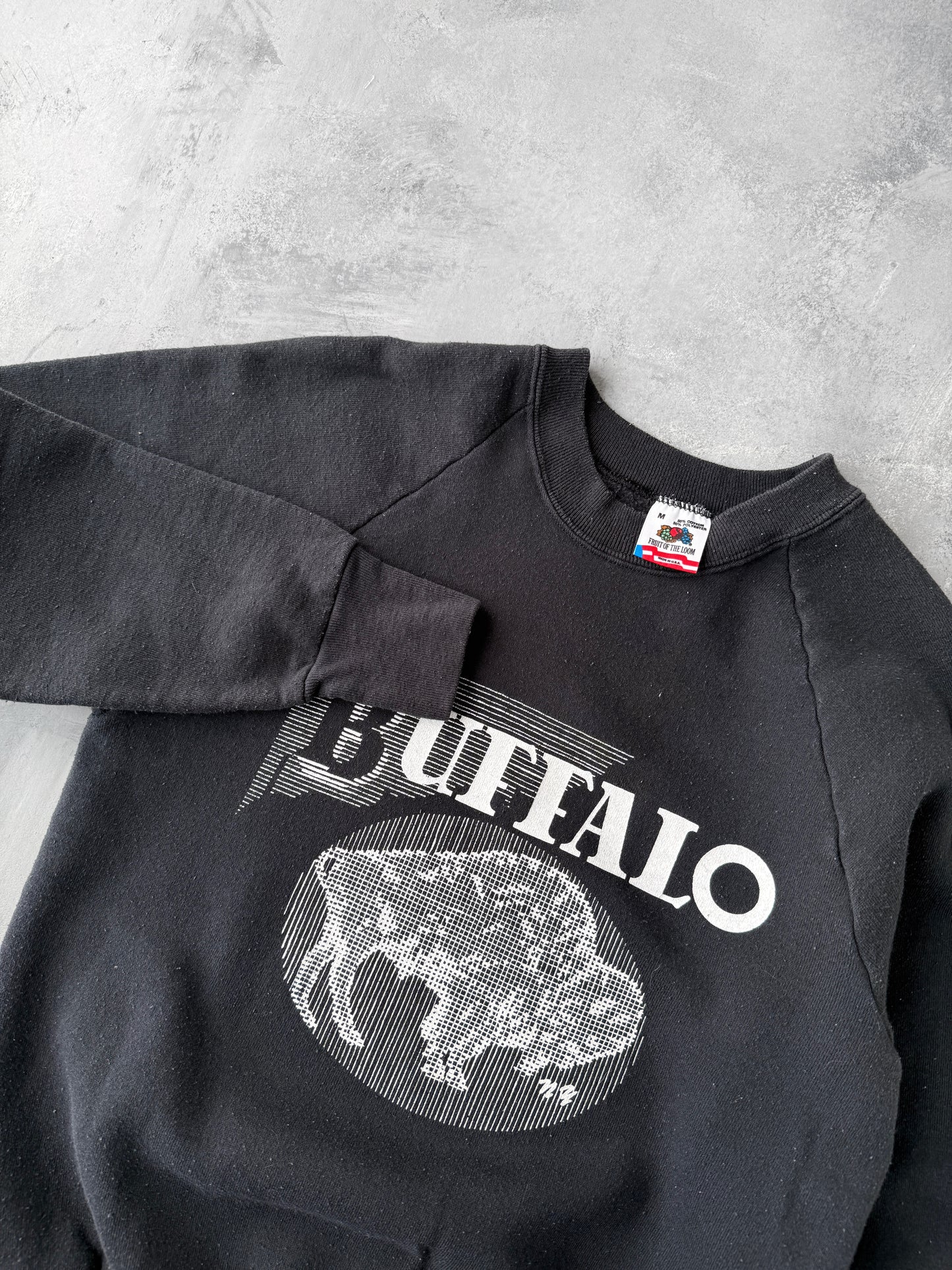 Buffalo, NY Sweatshirt 80's - Small