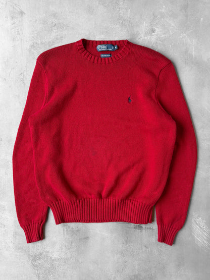 Polo Ralph Lauren Pima Cotton Sweater 90's - Medium