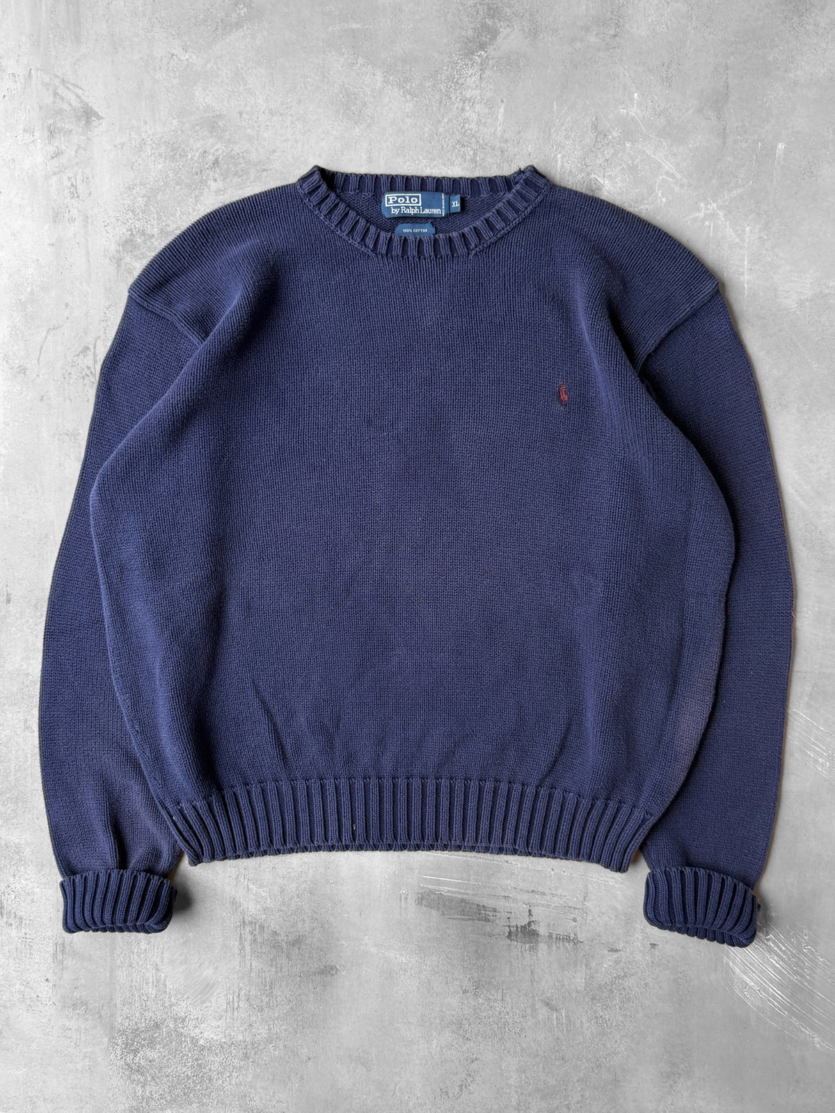 Polo Ralph Lauren Cotton Sweater 90's - XL