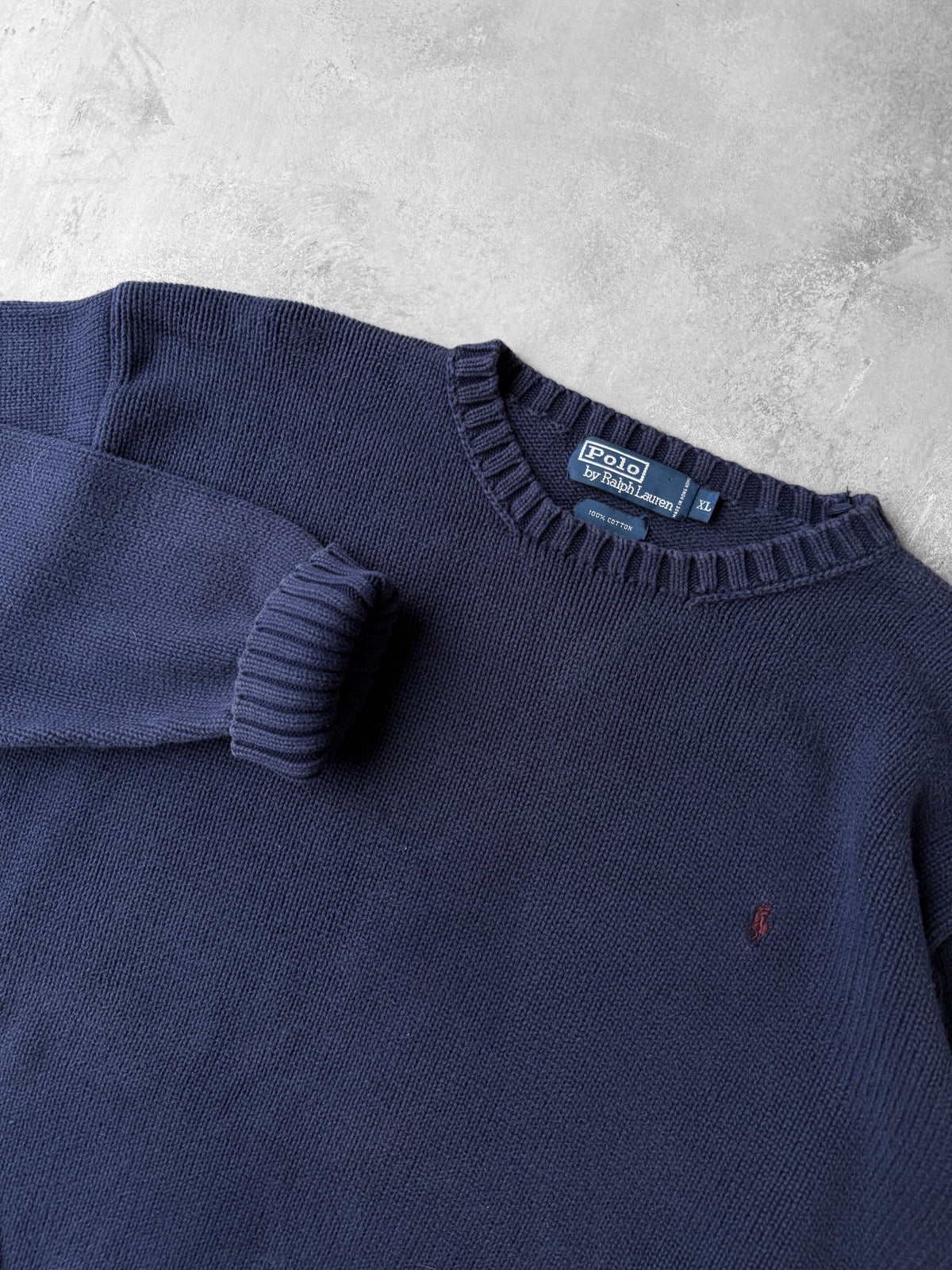 Polo Ralph Lauren Cotton Sweater 90's - XL