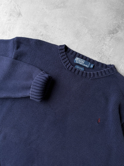 Polo Ralph Lauren Cotton Sweater 90's - XL