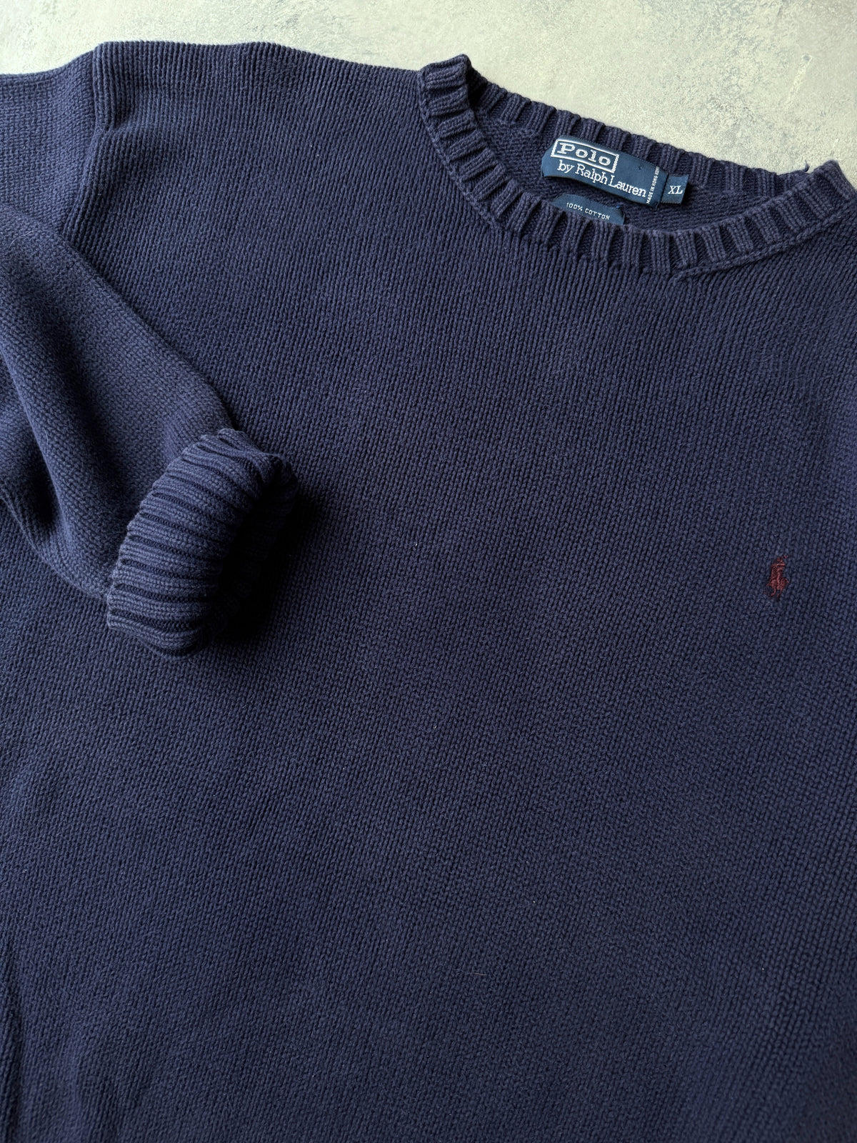 Polo Ralph Lauren Cotton Sweater 90's - XL