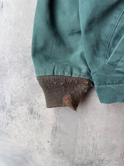 Blanket-Lined Workwear Bomber Coat 90's - XL