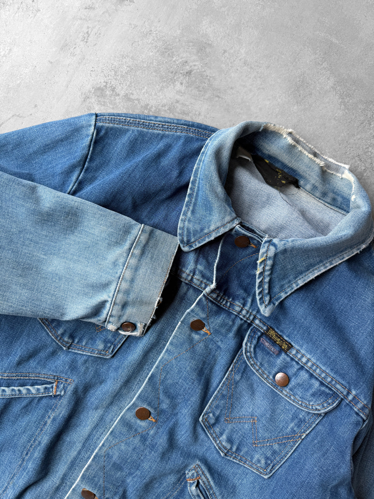 Wrangler Denim Jacket 80's - Large