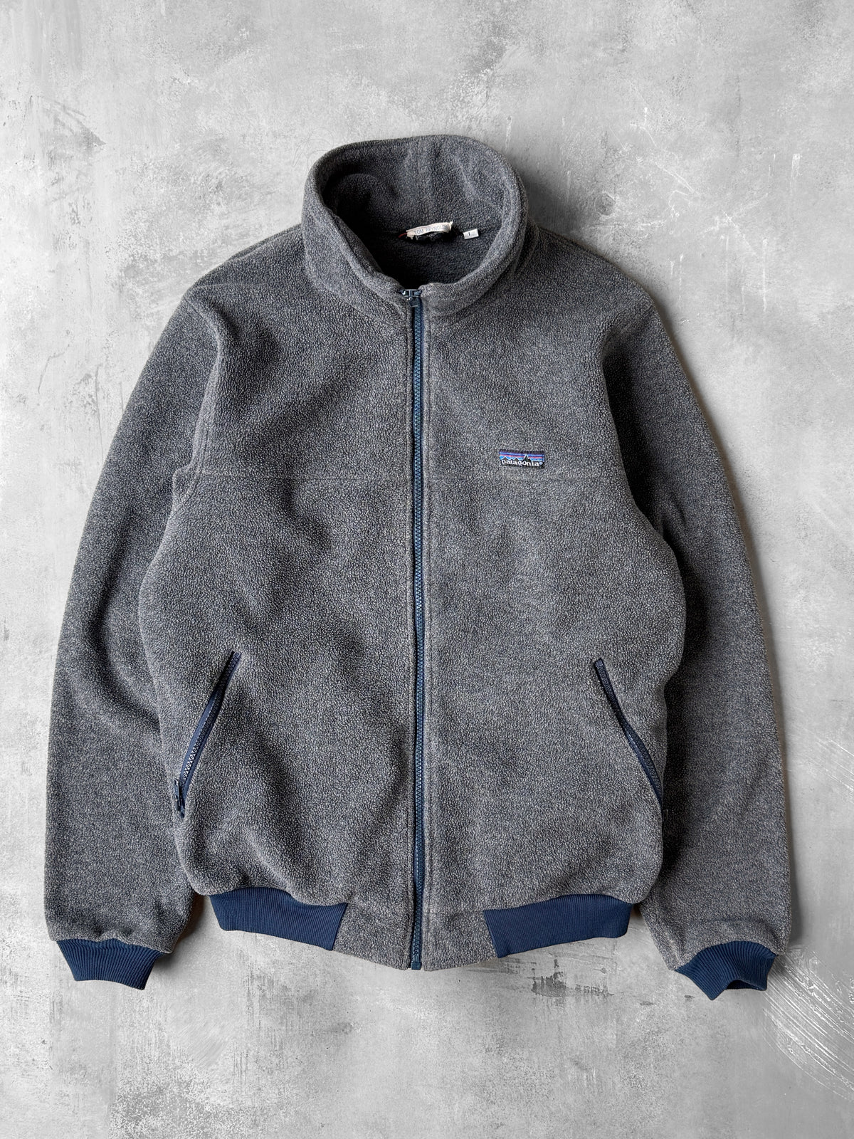 Patagonia Full-Zip Fleece Jacket 90's - Medium