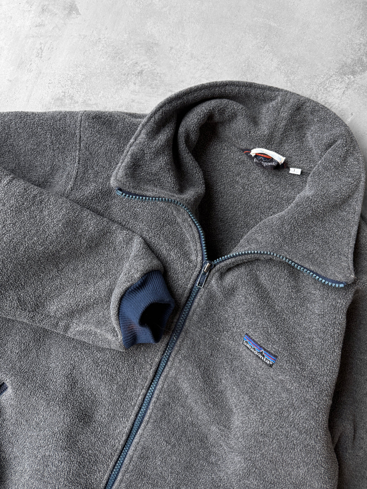 Patagonia Full-Zip Fleece Jacket 90's - Medium