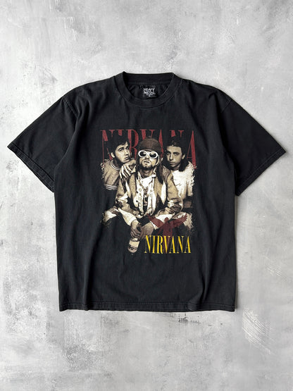 Kurt Cobain Memorial T-Shirt Y2K - XL