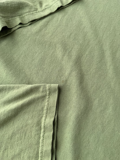 Olive Green Nike Essential T-Shirt 90's - Large / XL