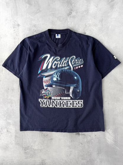 New York Yankees World Series T-Shirt '98 - XL