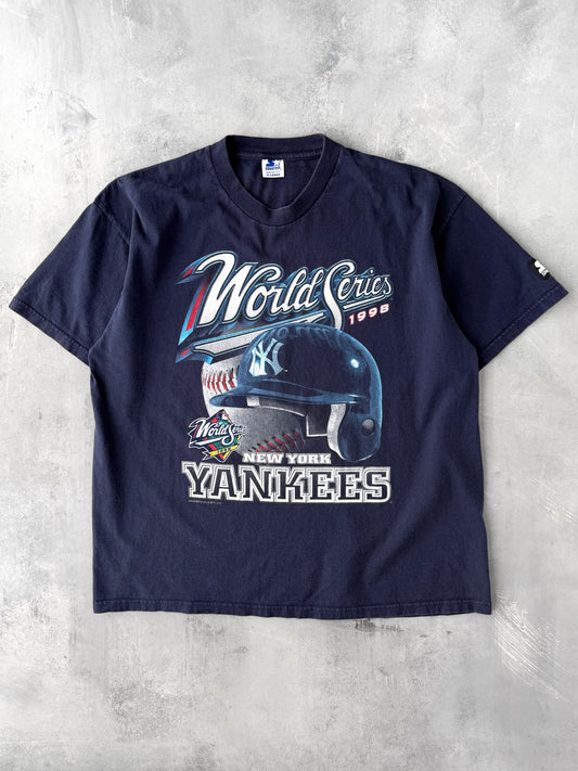 New York Yankees World Series T-Shirt '98 - XL