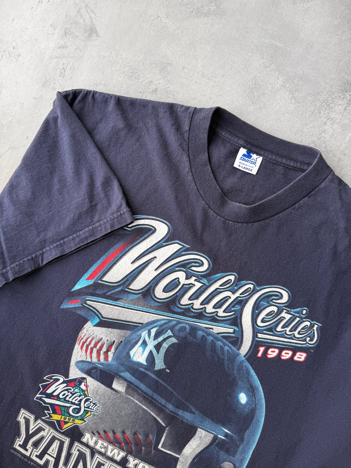 New York Yankees World Series T-Shirt '98 - XL