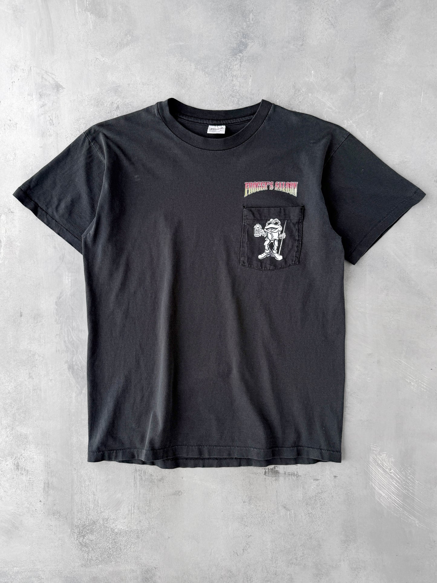 Froggy's Saloon Pocket T-Shirt 90's - Large