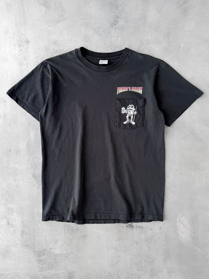 Froggy's Saloon Pocket T-Shirt 90's - Large